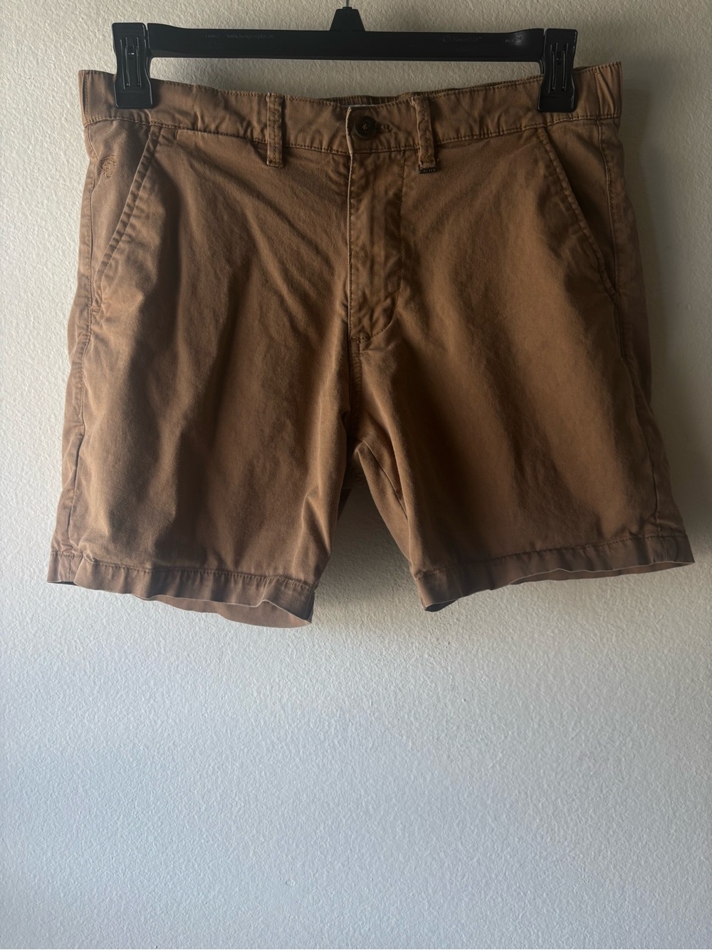 Denim & Flower Men's Brown Casual Shorts